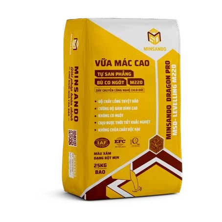 Vữa mác cao tự san phẳng bù co ngót MSD-LEVELLING M220